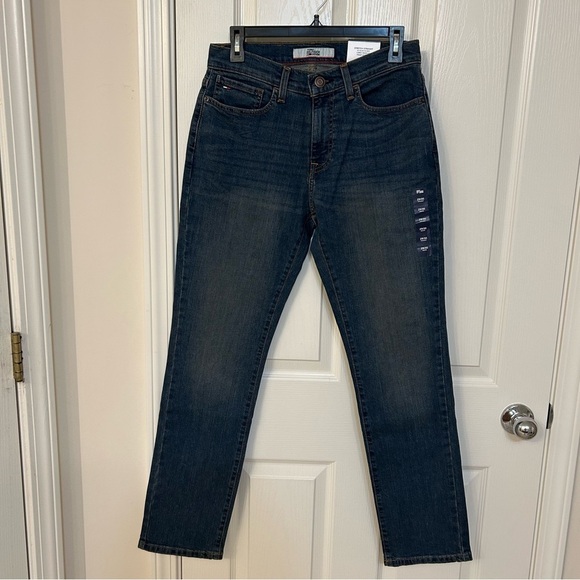 Tommy Hilfiger Denim Men's Straight-Fit Stretch Jeans Size 29*30 - Picture 5 of 12